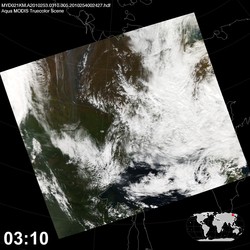 Level 1B Image at: 0310 UTC