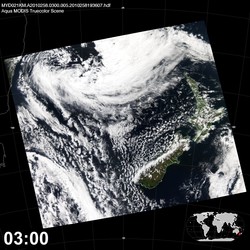 Level 1B Image at: 0300 UTC