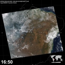 Level 1B Image at: 1650 UTC