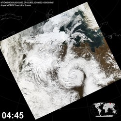 Level 1B Image at: 0445 UTC