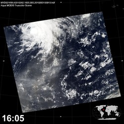 Level 1B Image at: 1605 UTC