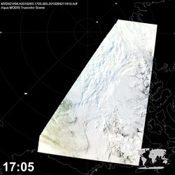 Level 1B Image at: 1705 UTC