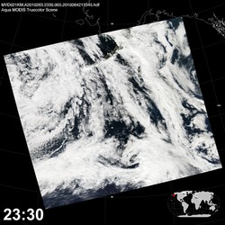 Level 1B Image at: 2330 UTC