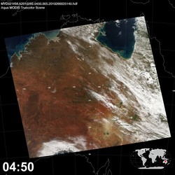 Level 1B Image at: 0450 UTC