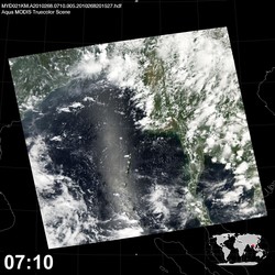 Level 1B Image at: 0710 UTC