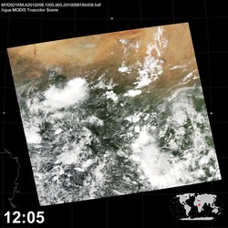 Level 1B Image at: 1205 UTC