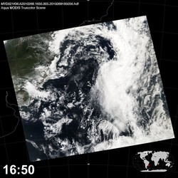 Level 1B Image at: 1650 UTC