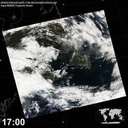 Level 1B Image at: 1700 UTC