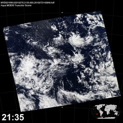 Level 1B Image at: 2135 UTC