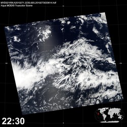 Level 1B Image at: 2230 UTC