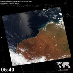 Level 1B Image at: 0540 UTC