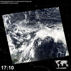 Level 1B Image at: 1710 UTC