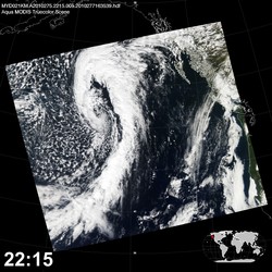 Level 1B Image at: 2215 UTC