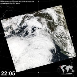 Level 1B Image at: 2205 UTC