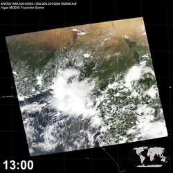 Level 1B Image at: 1300 UTC