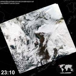 Level 1B Image at: 2310 UTC