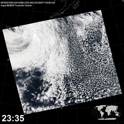 Level 1B Image at: 2335 UTC