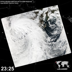 Level 1B Image at: 2325 UTC