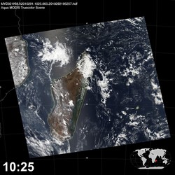 Level 1B Image at: 1025 UTC