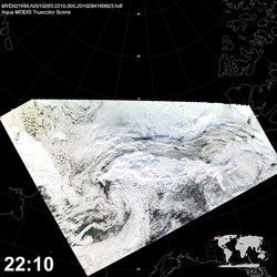 Level 1B Image at: 2210 UTC