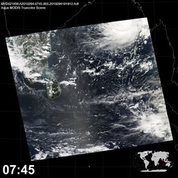 Level 1B Image at: 0745 UTC