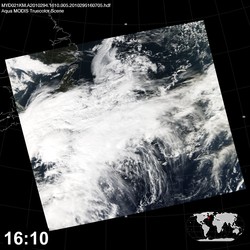 Level 1B Image at: 1610 UTC