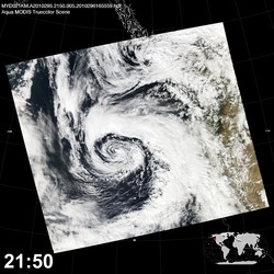 Level 1B Image at: 2150 UTC