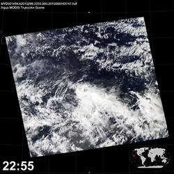 Level 1B Image at: 2255 UTC