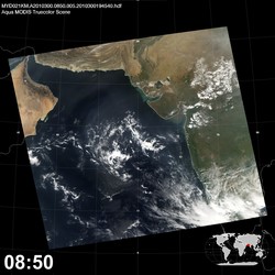 Level 1B Image at: 0850 UTC