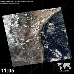 Level 1B Image at: 1105 UTC