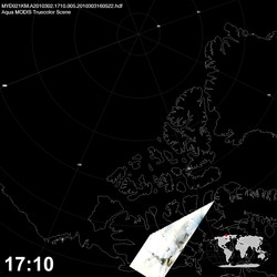 Level 1B Image at: 1710 UTC