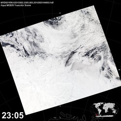 Level 1B Image at: 2305 UTC