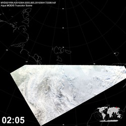 Level 1B Image at: 0205 UTC
