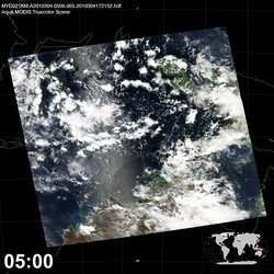 Level 1B Image at: 0500 UTC