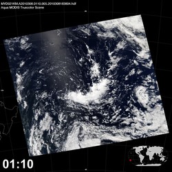 Level 1B Image at: 0110 UTC