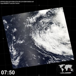 Level 1B Image at: 0750 UTC