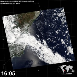 Level 1B Image at: 1605 UTC