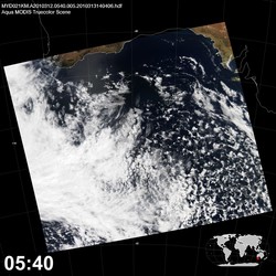 Level 1B Image at: 0540 UTC