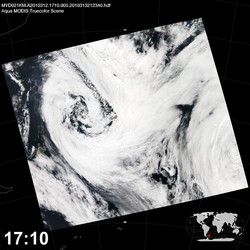 Level 1B Image at: 1710 UTC