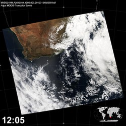 Level 1B Image at: 1205 UTC