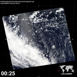 Level 1B Image at: 0025 UTC