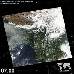 Level 1B Image at: 0700 UTC