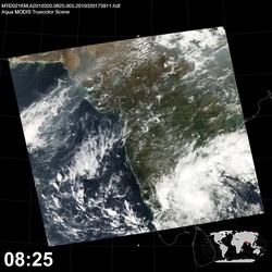 Level 1B Image at: 0825 UTC