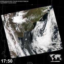 Level 1B Image at: 1750 UTC