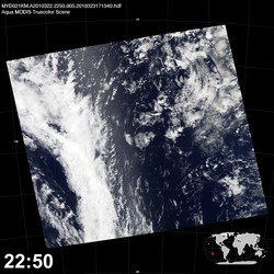 Level 1B Image at: 2250 UTC