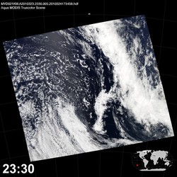 Level 1B Image at: 2330 UTC