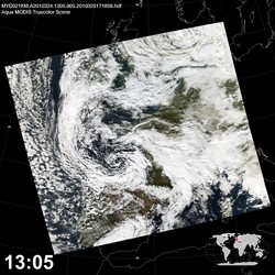 Level 1B Image at: 1305 UTC