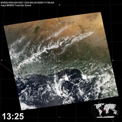 Level 1B Image at: 1325 UTC