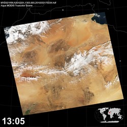 Level 1B Image at: 1305 UTC