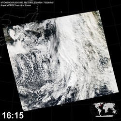 Level 1B Image at: 1615 UTC